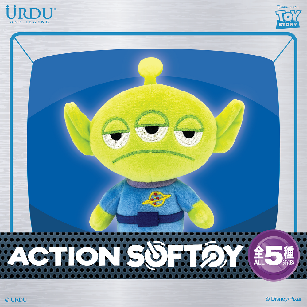 
                  
                    URDU / Disney Pixar Action Softoy Series Part 5 - Alien
                  
                