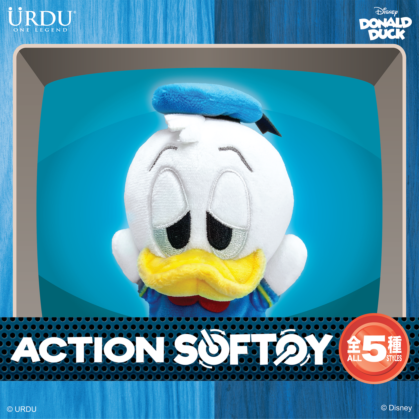 
                  
                    DISNEY ACTION SOFTOY Series Part 2 - DONALD DUCK
                  
                