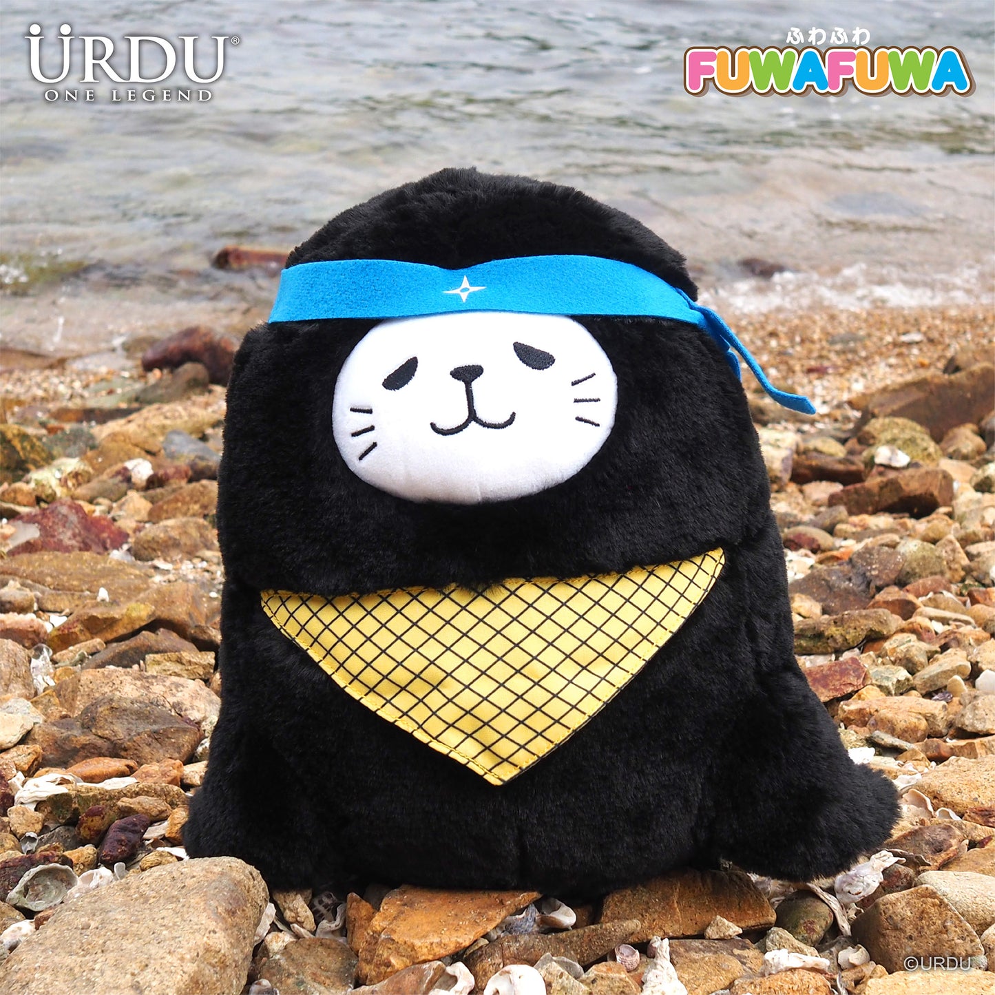 URDU FUWAFUWA Plush Series - Seal (Ninja)