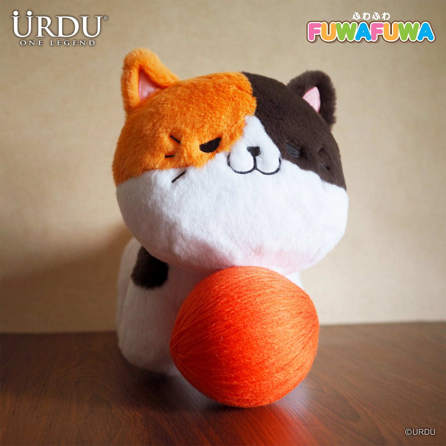 URDU FUWAFUWA Plush Series - Cat (Calico)