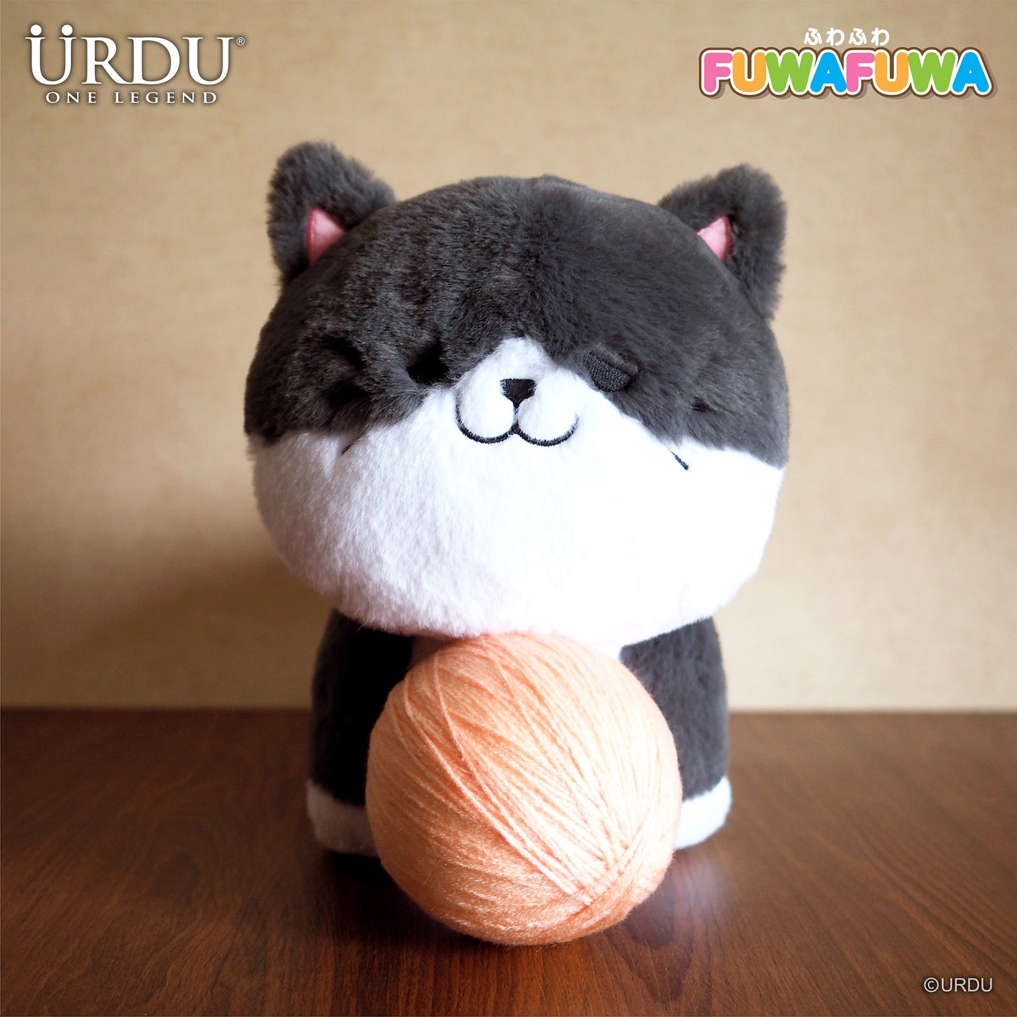 URDU FUWAFUWA Plush Series - Cat (Tuxedo)