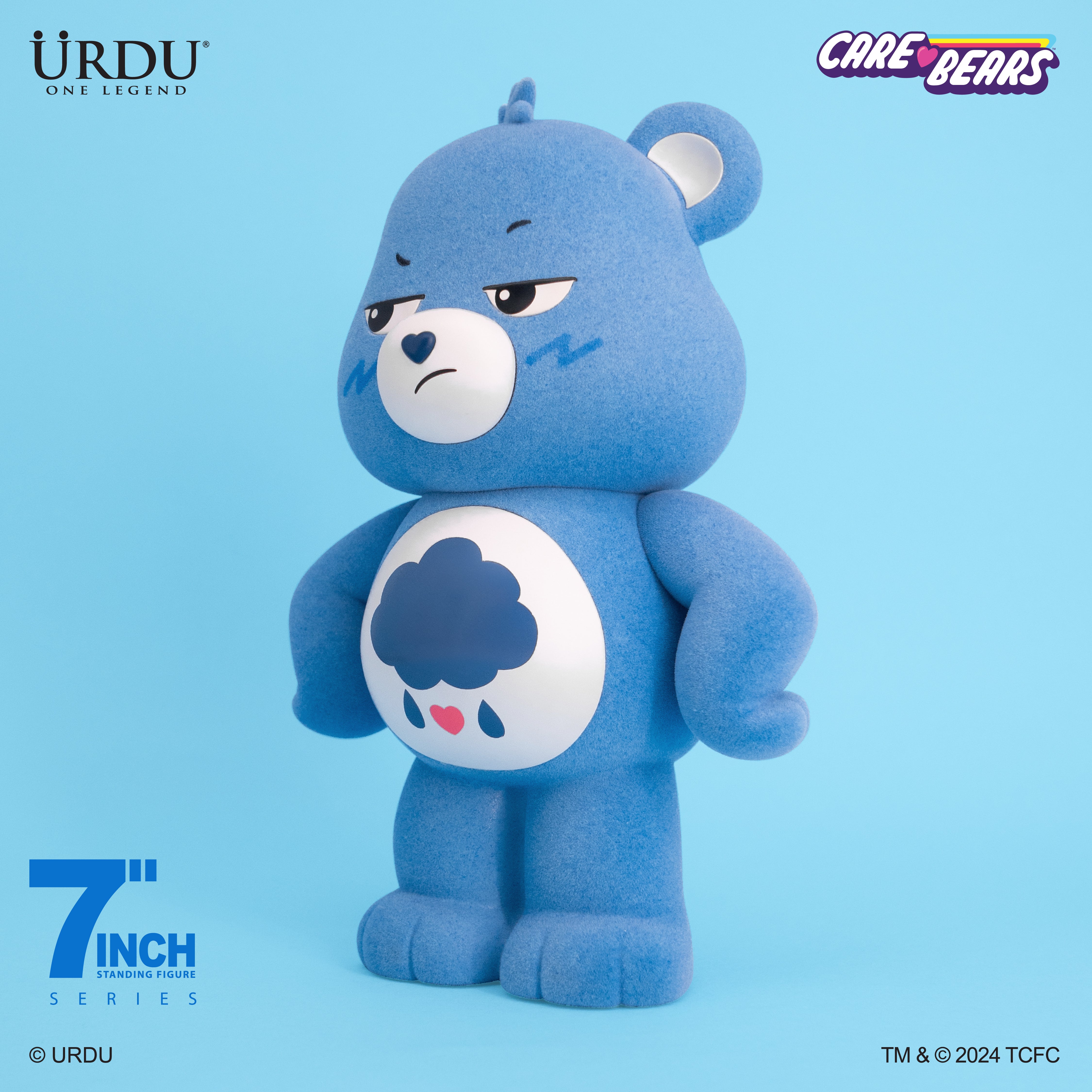 【新品】Care Bears Bloom / Grumpy Bear 1本 Care Bears Grumpy Bear Plush 10” Inch Glitter Eyes and Tummy