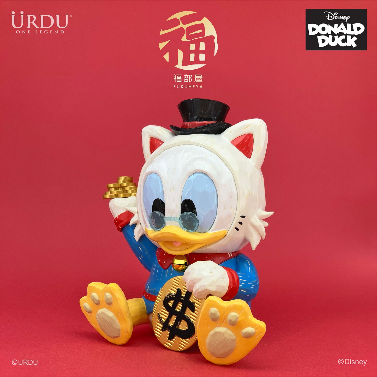 URDU / Disney Fukuheya Maneki Neko - Scrooge McDuck
