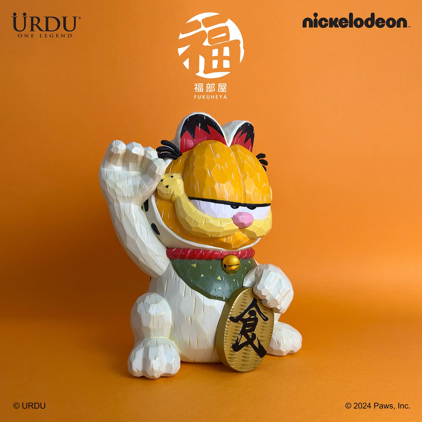 URDU X NICKELODEON FUKUHEYA MANEKI NEKO - GARFIELD (Original)