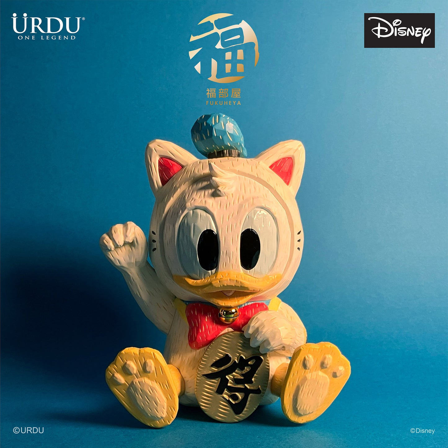 URDU / Disney Fukuheya Maneki Neko - Donald Duck (Original)