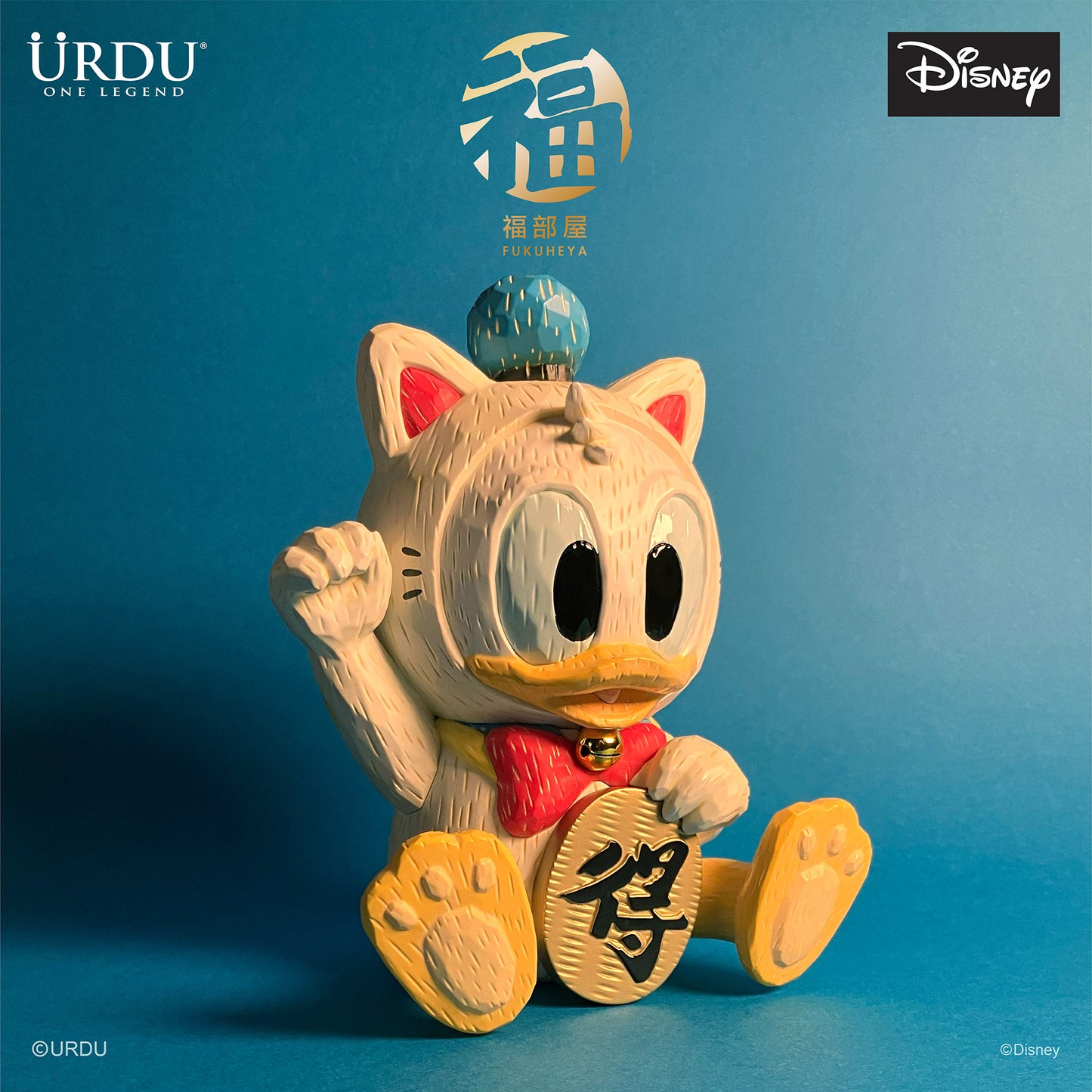 URDU / Disney Fukuheya Maneki Neko - Donald Duck (Original)