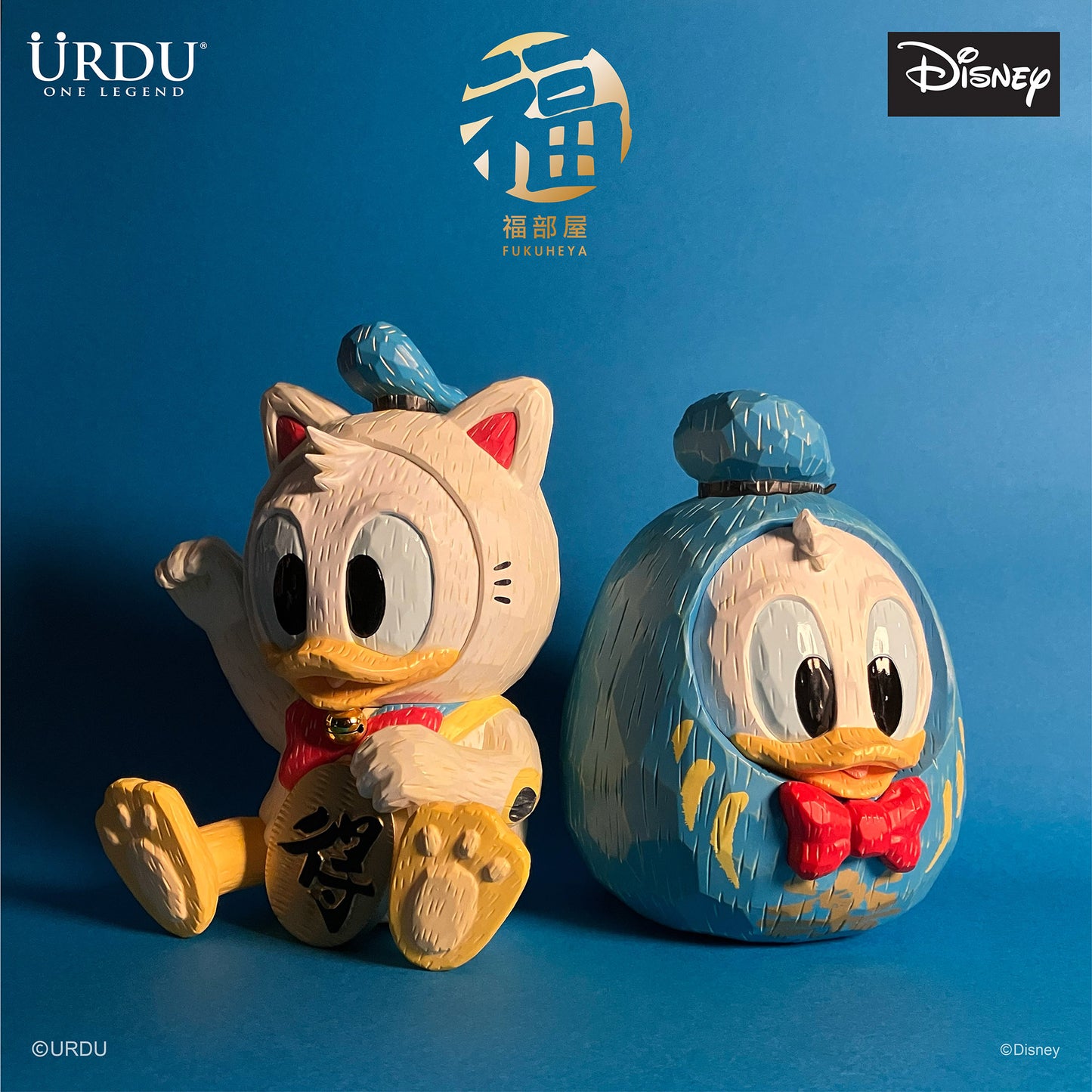 URDU / Disney Fukuheya Maneki Neko - Donald Duck (Original)
