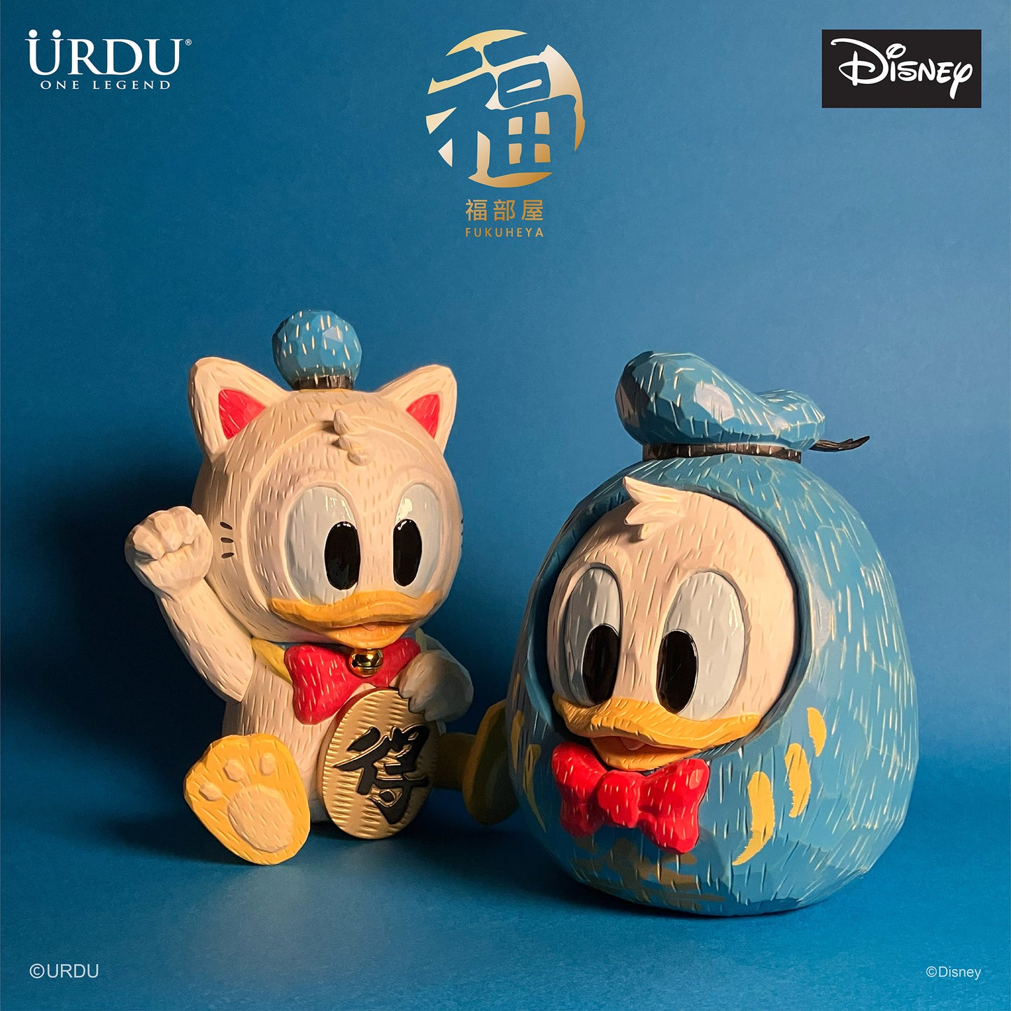 URDU / Disney Fukuheya Maneki Neko - Donald Duck (Original)