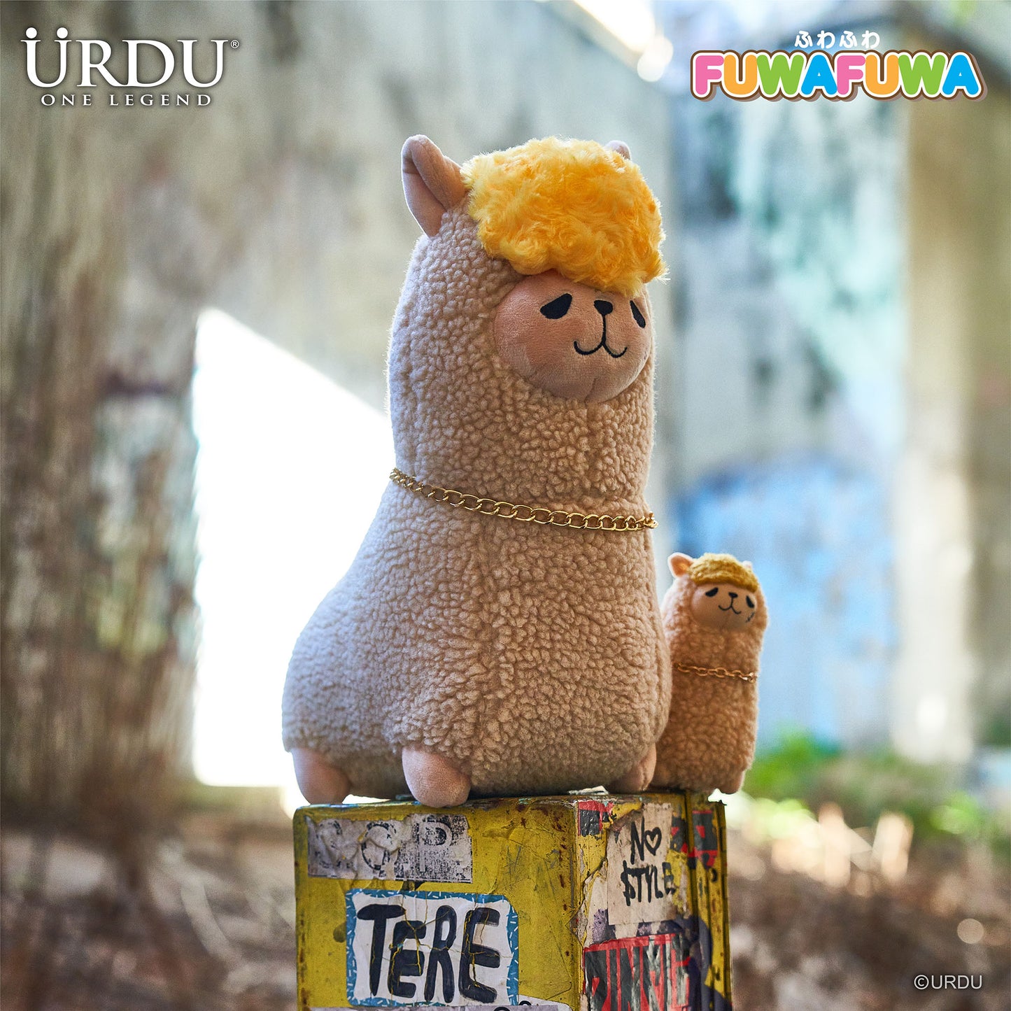 URDU FUWAFUWA Plush Series - Alpaca 2 (Headman)