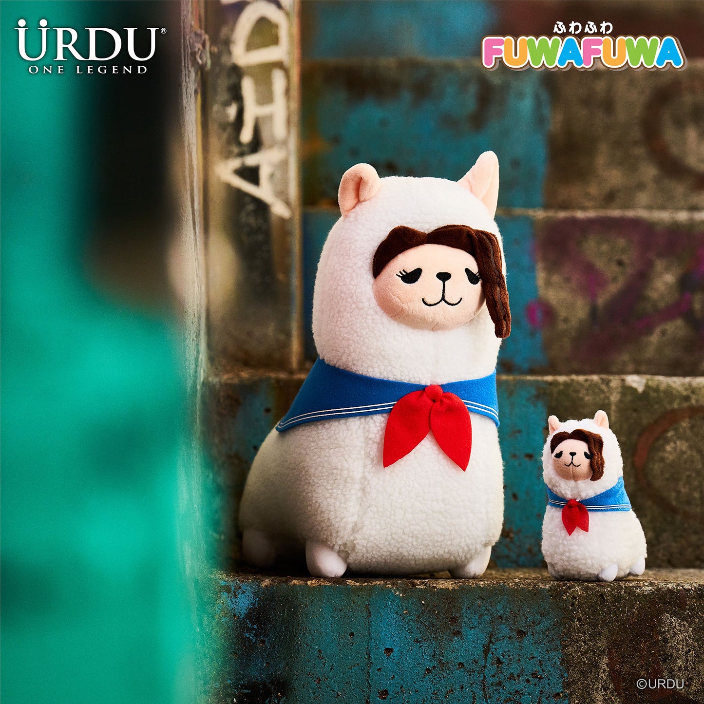 URDU FUWAFUWA Plush Series - Alpaca 2 (Jap Student 1)