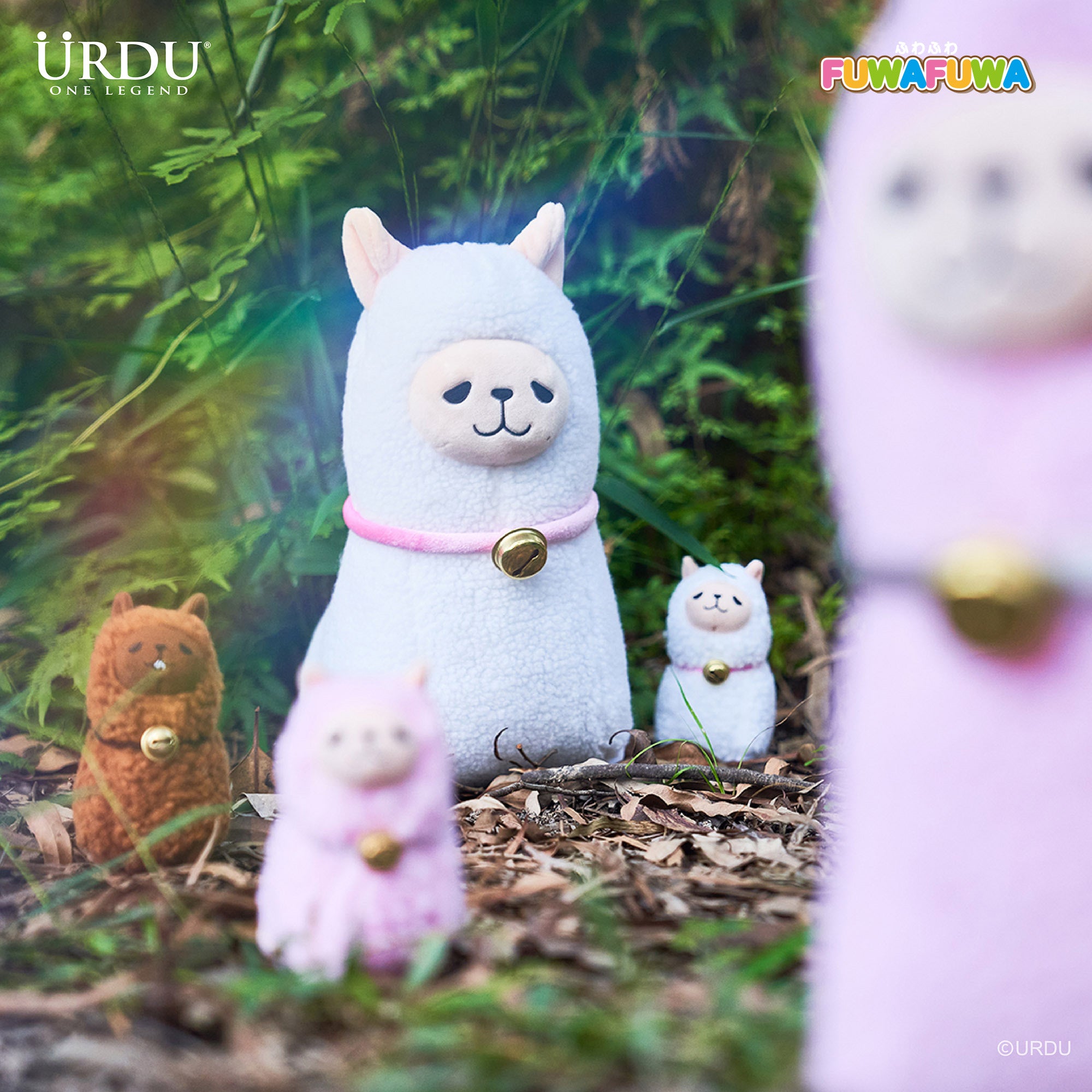 URDU FUWAFUWA Plush Series Alpaca (White) URDUHK
